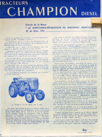 TRACTEUR